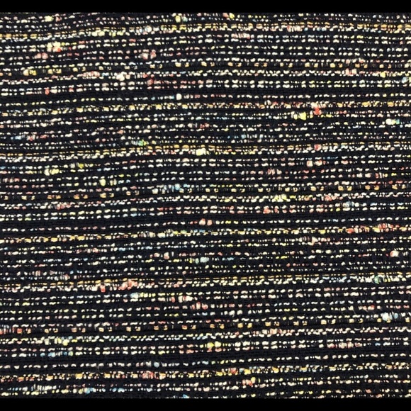 Ann Taylor Loft Navy Tweed Mini Skirt - Picture 4 of 8